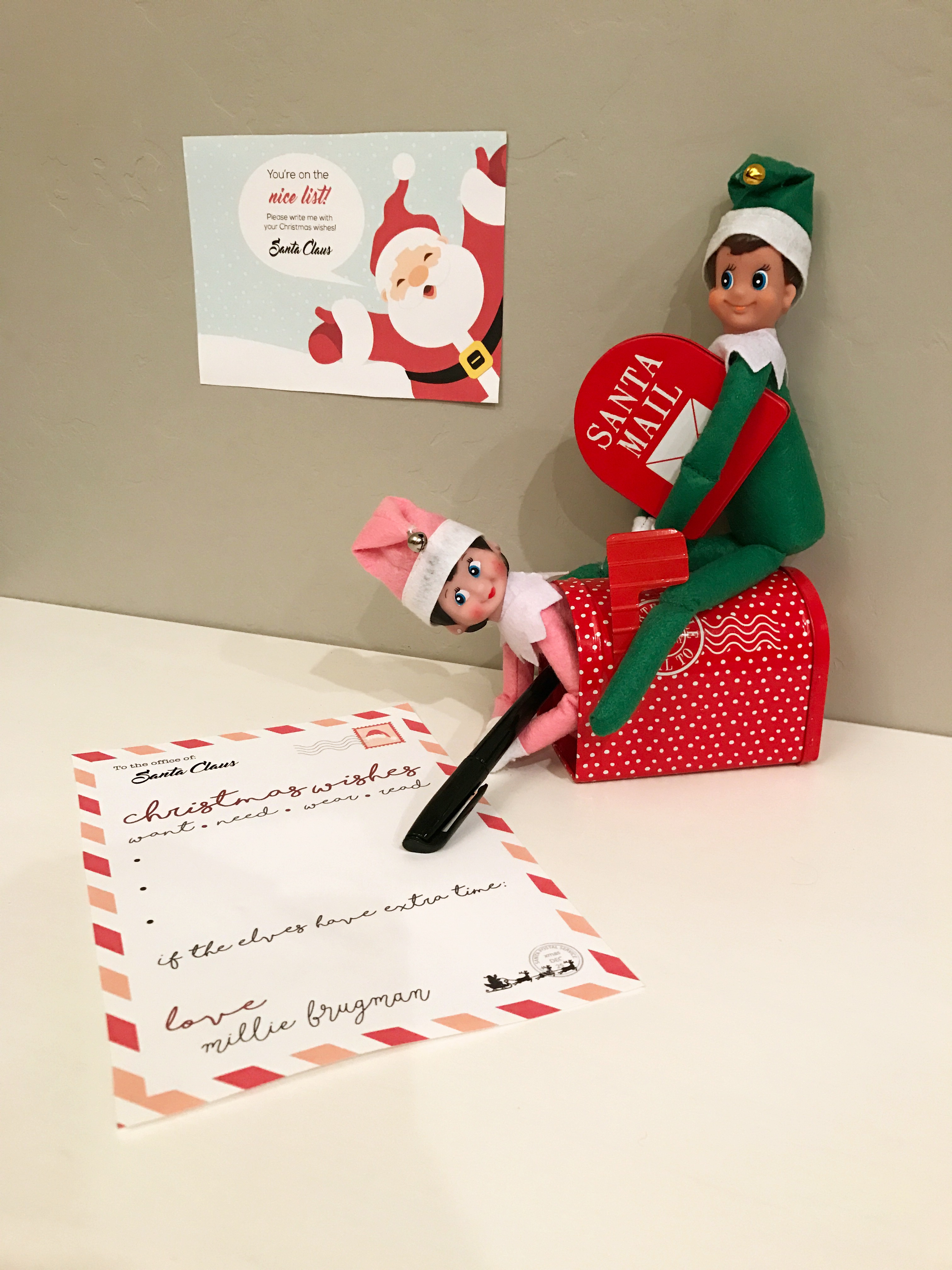 Elf On The Shelf Letter From Santa Template The Best Professional 